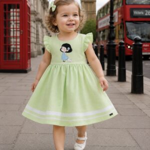 Orrigany Liril Green Frock