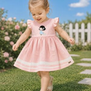 Orrigany Peach Frock